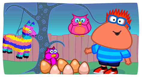 Click Dizzard for Go Kart games, Piniata activity and Funny Flappy Bird Game